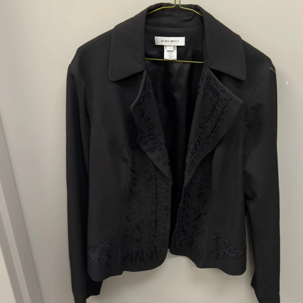 Nine West Black Women's Blazer‎